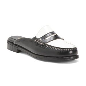 GH BASS Leather Wynn Easy Weejun Flat Mules